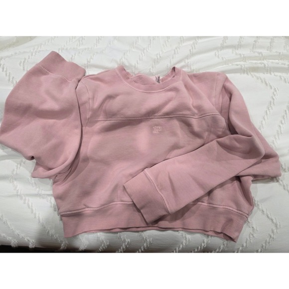 PINK by Victoria's Secret Tops - PINK by Victoria's Secret Sweatshirt Pullover Top Rose Quartz Size XL
